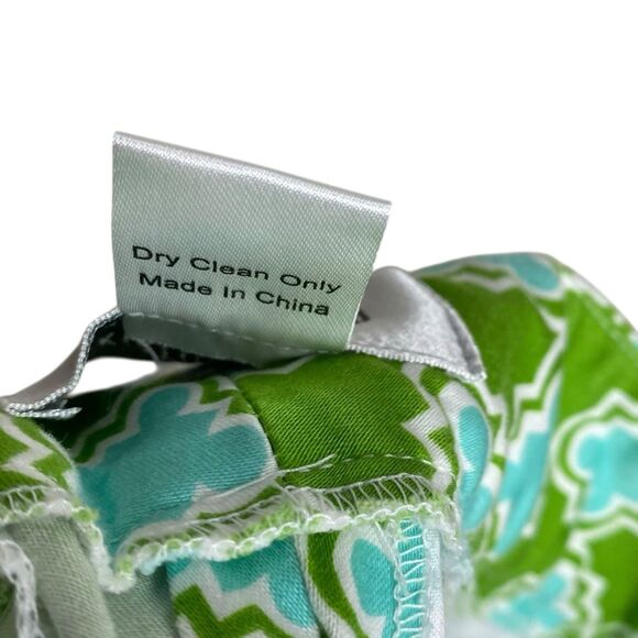 Skirtin Around Shorts Womens 8 Pink Green Bermuda Preppy Coastal Country Club - Picture 14 of 15